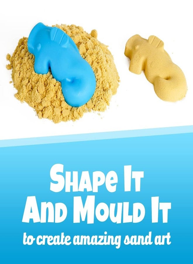 Atipriya Sand Activity Play Set | Creative Play with Sand, Educational Sand kit, Mess-Free Sand Play, Indoor Play Set, Sensory Play Activities (Yellow, 1 kg) - Image 5